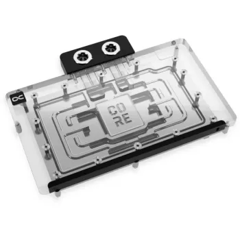 Alphacool Core GeForce RTX 5090 Gamerock/Phantom näytönohjaimen vesijäähdytyslohko takalevyllä (10259)