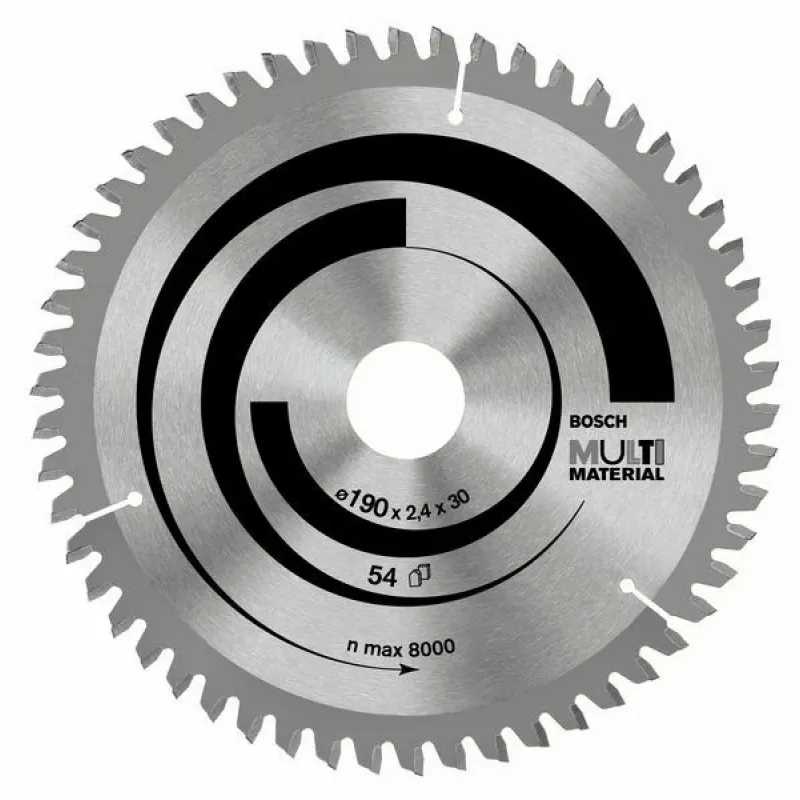 Bosch Multi Material 2608640503 pyörösahanterä, 160 mm, 42 hammasta, 20 mm:n reikä