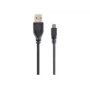 Gembird 1,8 m USB 2.0 A/Mini-USB M USB-kaapeli USB A Mini-USB B musta