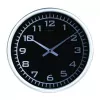 NeXtime kello 2953 Blacky, Ø 25 cm, seinäkello, musta