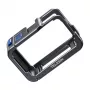 Suojaava metallikuori Telesin DJI Osmo Action 5:lle – musta