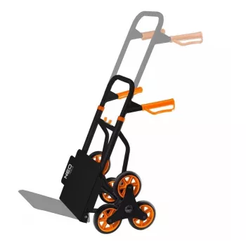 Porrasnousukärry NEO tools 84-402, taitettava käsikärry, 150 kg kantavuus