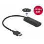 Adapteri HDMI-A-urosliitin USB Type-C-naarasliittimeen DeLOCK 63251
