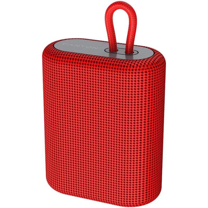 Canyon Bluetooth-kaiutin BSP-4 TF-lukija/USB-C/5W punainen vähittäismyynti