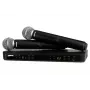 Shure BLX288E/SM58-H8E – langaton järjestelmä vastaanottimella ja kahdella SM58-mikrofonilla
