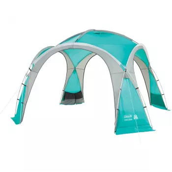 Event Dome Shelter L, 3,65 x 3,65 m, paviljonki vaaleansininen/harmaa