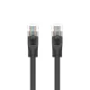 Unitek C1811GBK Cat6 UTP litteä Ethernet-kaapeli, 3 m, musta