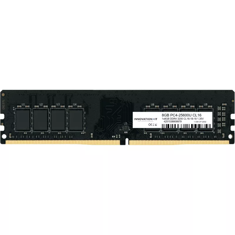 Innovation IT 3200 8GB CL16-18-18 1.35V LD 8-Chip muistimoduuli 1 x 8 GB DDR4