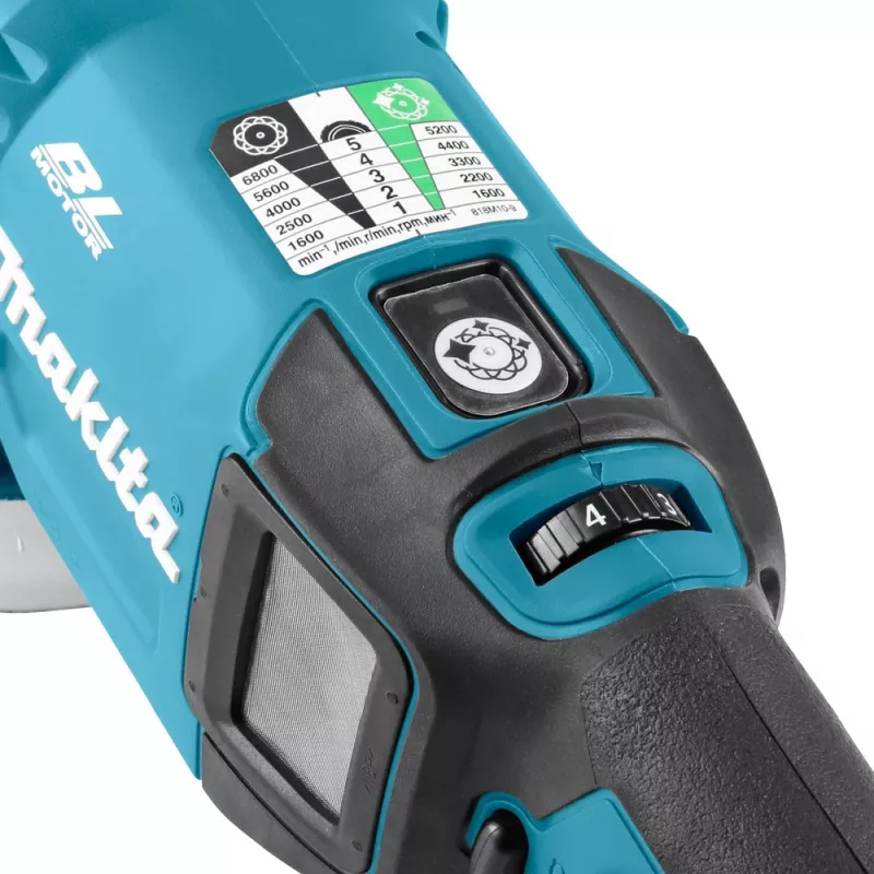 Makita DPO600Z akkukäyttöinen kiillotuskone, 18 V, 150 mm