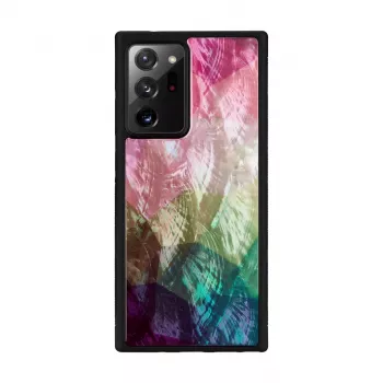 Suojakotelo iKins Samsung Galaxy Note 20 Ultra -malliin – Water Flower -kuvio, musta