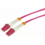 Tecline kuituoptinen patchkaapeli HD, 50/125 µm, multimode, OM4-kuitu, LC duplex -liitin / SC duplex -liitin, heather violet, 3,0 m (798LS03)