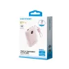 Powerbank Vention FKAP0-C 10000 mAh, 2× USB-C + 1× USB-A, 22,5 W, pinkki