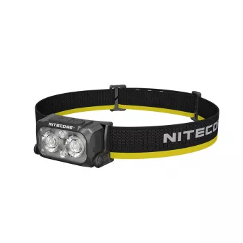 Otsalamppu Nitecore NU25 MCT — ladattava otsalamppu, jopa 400 lumenia, kompakti kädetön valaistus