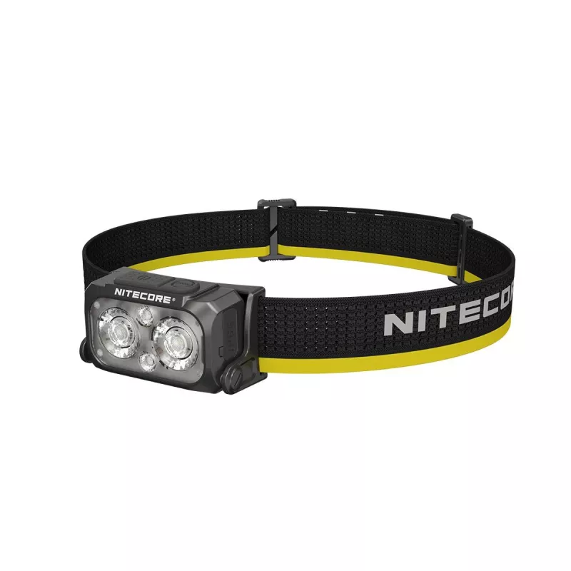 Otsalamppu Nitecore NU25 MCT — ladattava otsalamppu, jopa 400 lumenia, kompakti kädetön valaistus