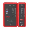 Verkkokaapelitestari Unit UT681L RJ45- ja RJ11-liittimille, jatkuvuus- ja kytkentätarkistus