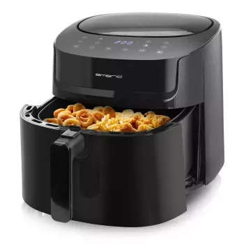 Kiertoilmakypsennin Emerio AF-129622.1 7,2 L 1800 W musta