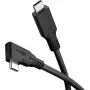 Goobay USB-C-kaapeli 90° 2 m musta – 60 W 5 Gbit/s Power Delivery (79422)