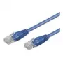 Wentronic Goobay CAT 5e patch-kaapeli, U/UTP, sininen, 0,25 m - CCA kupariseos (68608)