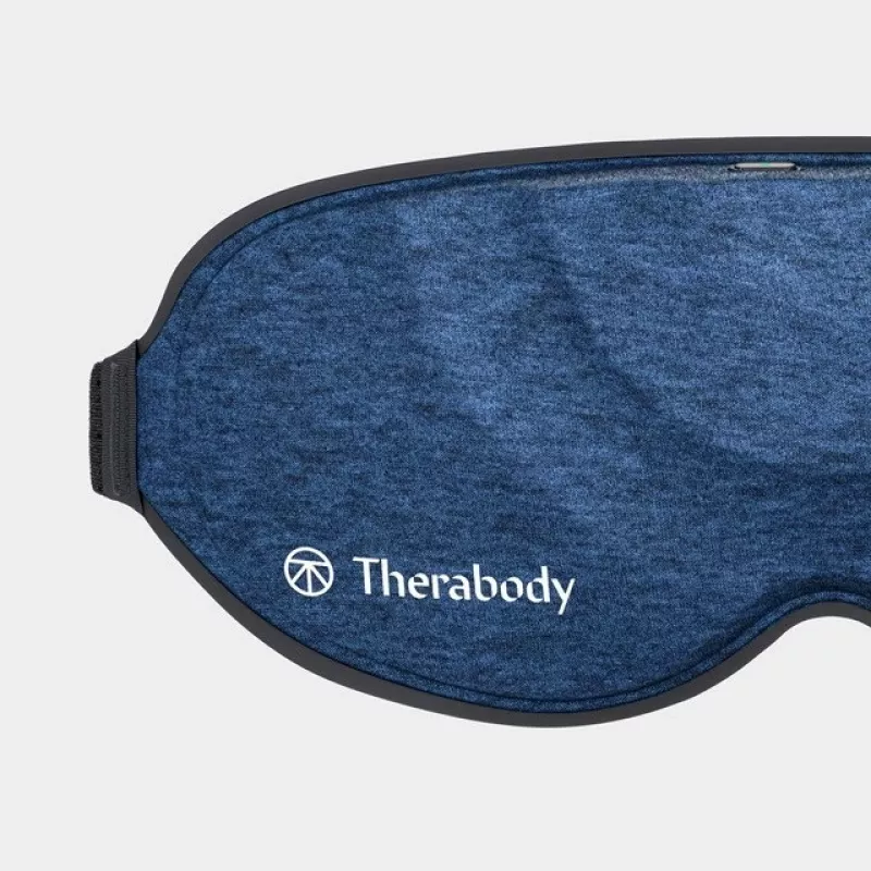 Therabody SleepMask hierontalaite kasvoille musta, sininen