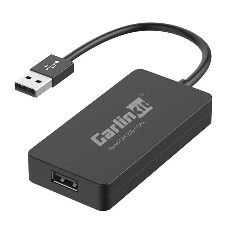 Langaton adapteri Carlinkit CPC200-CCPA Apple CarPlay- ja Android Auto -tukeen (CCPA-protokolla)