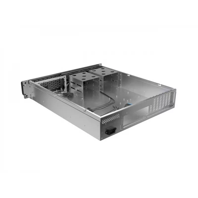 Rack-kotelo Lanberg SC01-5202-12B 2U musta 3 tuuletinta HDD+SSD