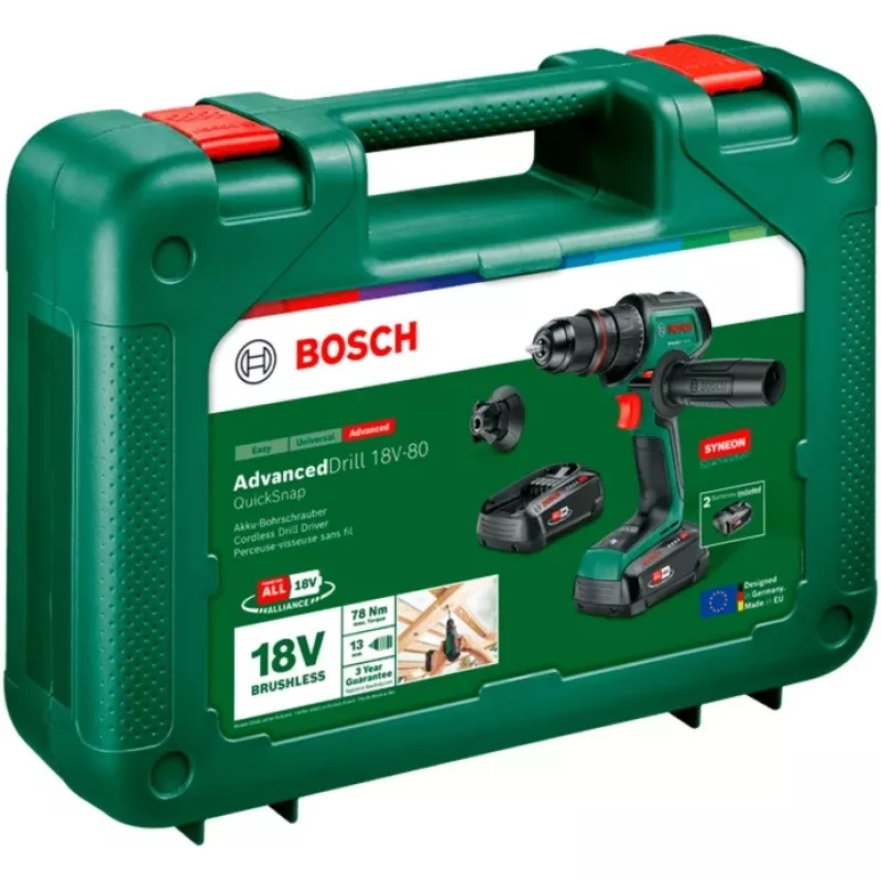 Bosch 06039E2002 akkuporakone musta
