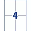 Itseliimautuva tarra suorakaide Avery 3483