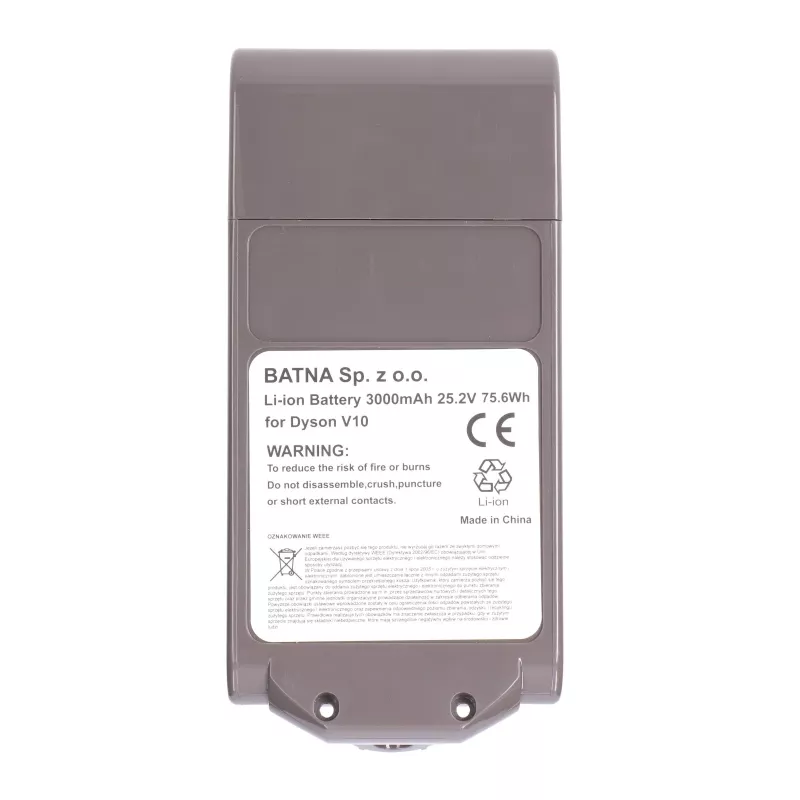 Akku Dyson imuriin V10 25.2V 3000mAh