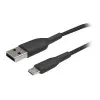 USB-kaapeli Belkin CAB007bt1MBK 1 m USB-A Micro-USB-A musta