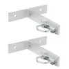 Mastokiinnikekulma Extralink KK200 M8 U-pulteilla, ruostumaton teräs, enimmäiskuorma 40 kg, 2 kpl