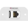 Kindermann 7441000526 RJ-45 alumiini pistorasia (7441000526)