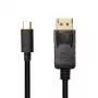 Kaapeli USB-C 3.1 Thunderbolt 3 - DisplayPort, 4K, 3 m