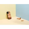 Man and wood -suojakotelo älypuhelimelle iPhone 12 mini – musta