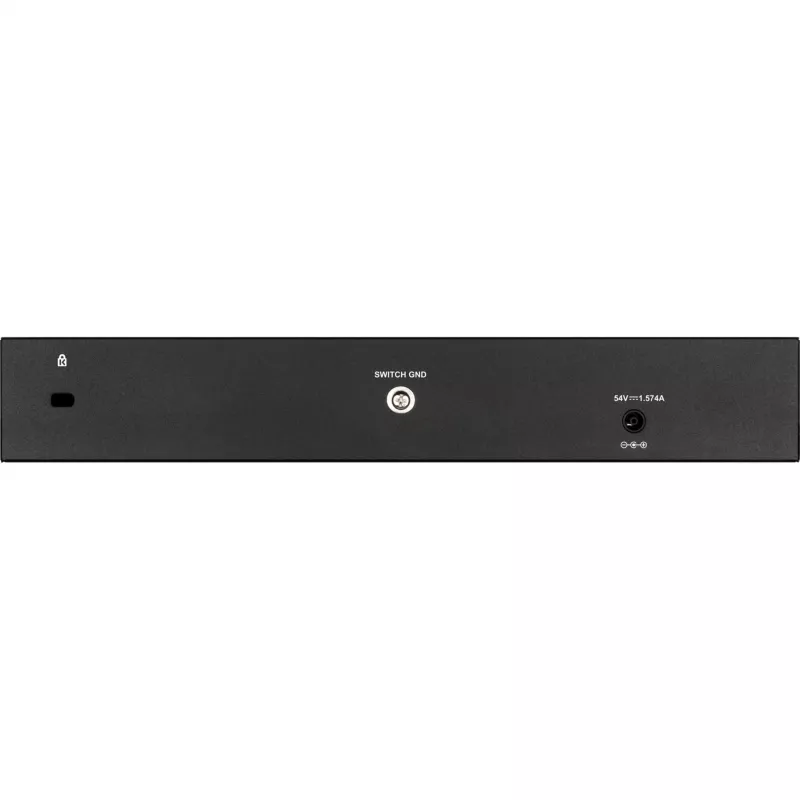 D-Link DGS-1210-10P hallittava L2 Gigabit Ethernet (10/100/1000) Power over Ethernet (PoE) 1U musta