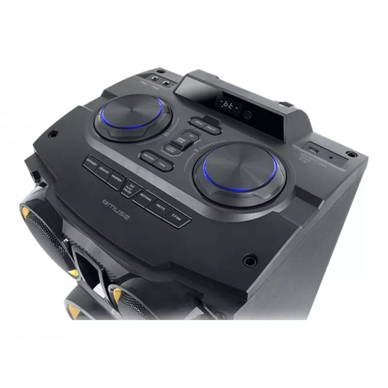 Muse M-1988 DJ kannettava/juhlakaiutin musta 800 W