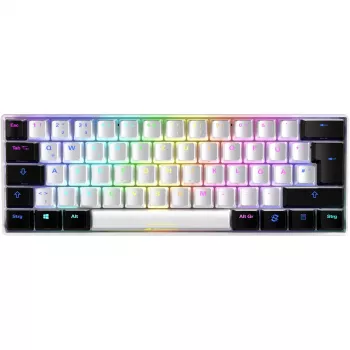 Sharkoon SGK50 S4 näppäimistö peli USB QWERTZ saksa valkoinen RGB LED