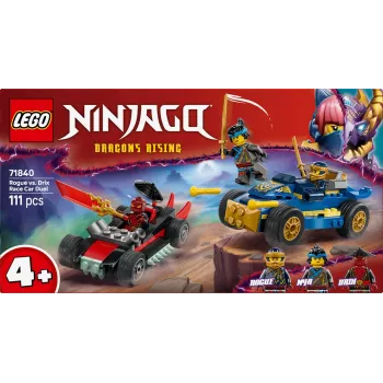 Palikat Ninjago 71840 Renn-Duell Rogue vs. Drix