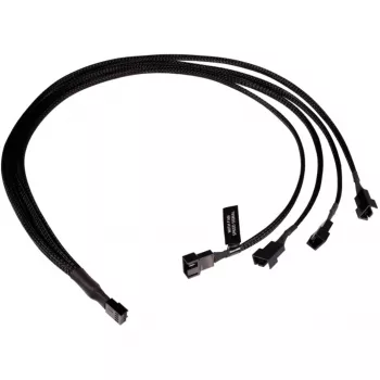 RGB-haaroituskaapeli Alphacool 18684 musta 600 mm