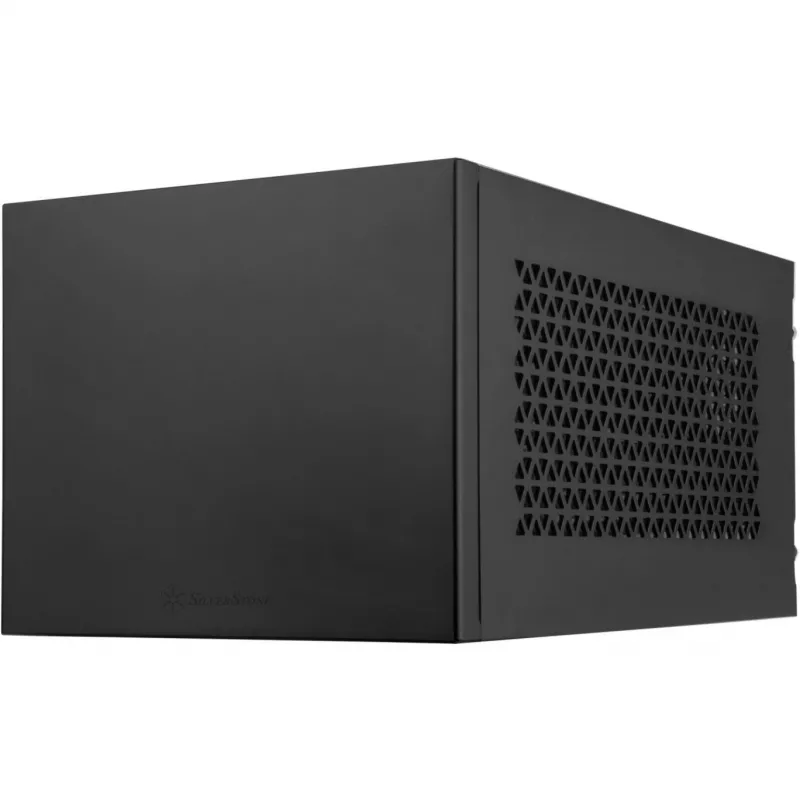SilverStone SUGO SG15B - kuutio - Mini-DTX - ei virtalähdettä (ATX / PS/2)