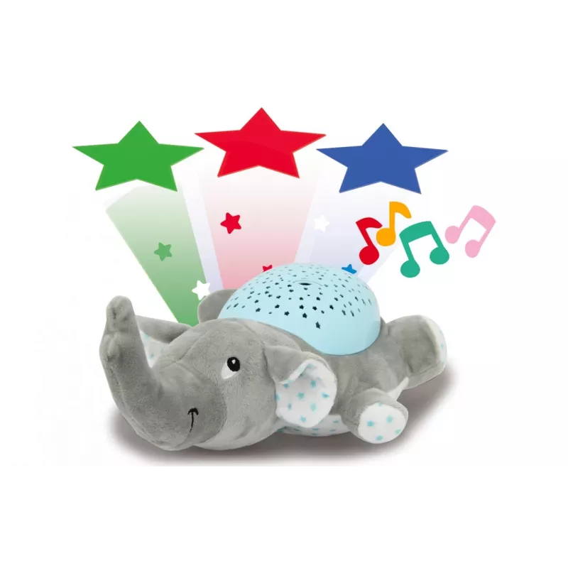 Jamara Dreamy Elephant -vauvanyövalo sininen - harmaa (460432)