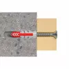 fischer-tulppa DUOPOWER 8x40 BigBox vaaleanharmaa/punainen 450 kpl uudelleensuljettava (570549)