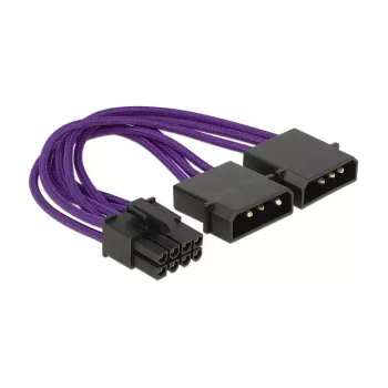 Sisäinen virtakaapeli DeLOCK 83705 0,15 m PCI-E 8-pin Male
