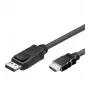 Kaapeliadapteri Alcasa DP-HDMI 2 m DisplayPort HDMI Type-A musta