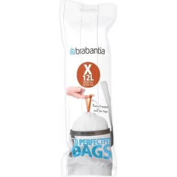 Brabantia 116728 12 l jätepussit valkoinen