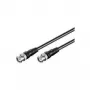 Koaksiaalikaapeli Microconnect 50413 BNC BNC 0,5 m musta