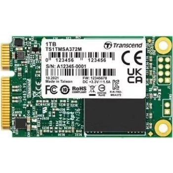 Transcend MSA372M - SSD - 16 GB - sisäinen - mSATA - SATA 6Gb/s