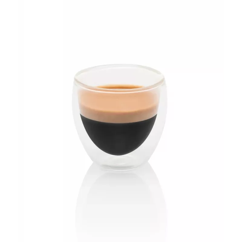 Espressolasit Eta Espresso 80 ml läpinäkyvä borosilikaattilasi