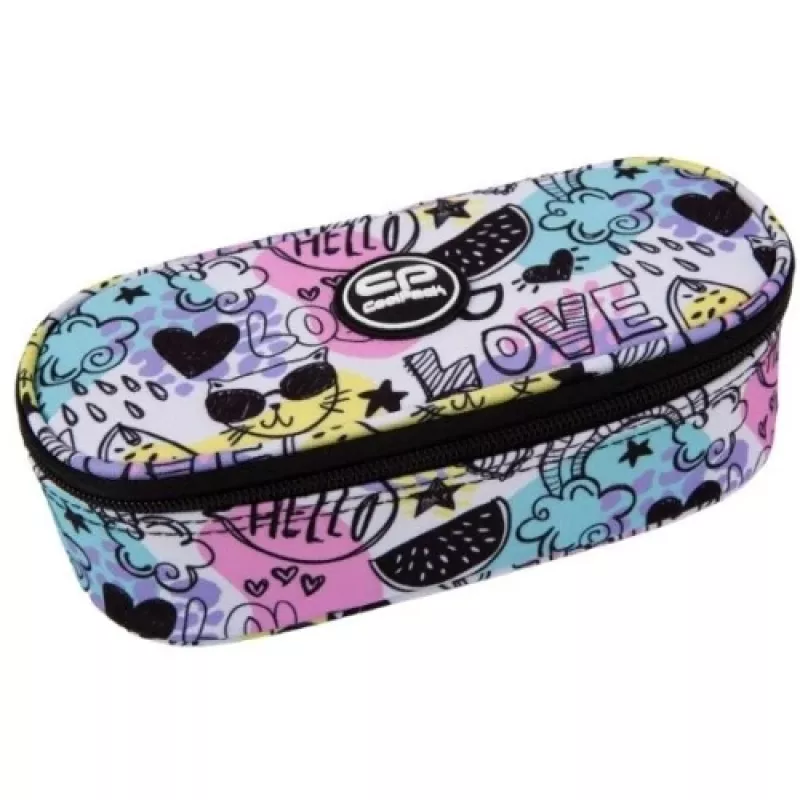 CoolPack Campus MOOD F062934 -penaalilaukku — kestävä muotoilu, tilavat lokerot