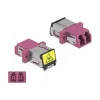 Kuitukytkin DeLOCK 86901 LC Duplex naaras LC Duplex naaras Multimode violetti