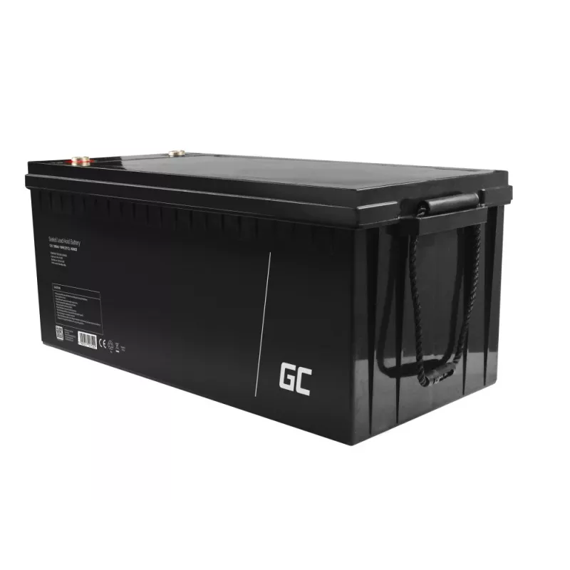 Ajoneuvoakku Green Cell AGM33 VRLA AGM 200 Ah 12 V, huoltovapaa, 58 kg